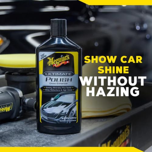 Meguiar's Ultimate Polish, 6 Pack, 16 Oz Pre Waxing Glaze - size: 16 oz (Pack of 6)
