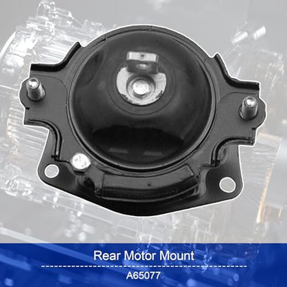 Engine Motor Mount Kit Compatible with 2009-2015 Honda Pilot V6 3.5L FWD - size: A65078 A4587 A65077 A65015