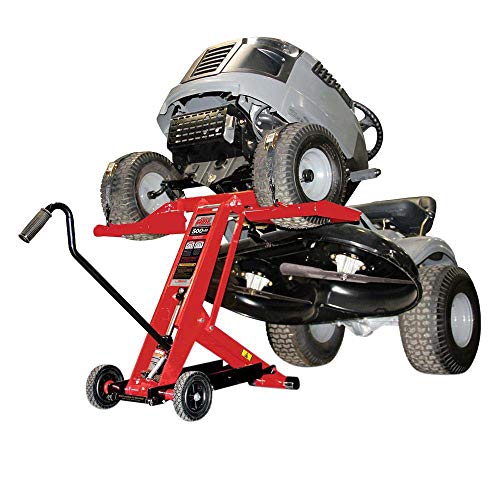 MoJack HDL500 45501 Hydraulic Lift Jack, 500 lb, ZTR & Rider, Locking Bar