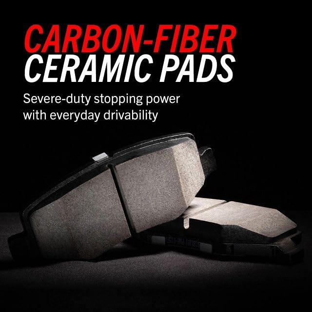 PowerStop Z23 Performance Carbon Fiber Ceramic Brake Pads Front Z23-2045