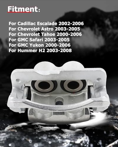 cciyu Front Left & Right Disc Brake Calipers w/Bracket 18-B4729 18-B4728 - size: Front[18-B4729+18-B4728]