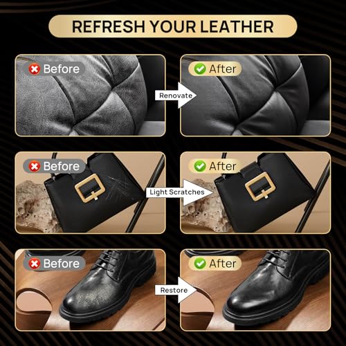 Boncart Black Leather Dye with Satin Leather Sealer - color: Black