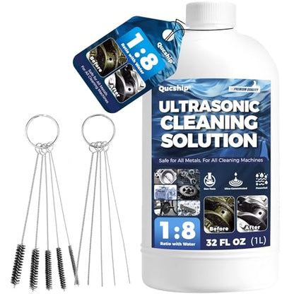 Ultrasonic Carburetor Cleaner for Engine Parts, Makes 2.2 Gallons, 32 oz - size: 32 Fl Oz (Pack of 1)