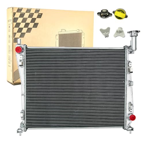 3-Rows Full Aluminum Radiator for 2011-2021 Jeep Grand Cherokee Dodge Durango 3.6L 5.7L 2012 2013 2015 2016 2017 2018 2019 2021 Radiator for 2014-2020 Jeep Grand Cherokee 3.0L