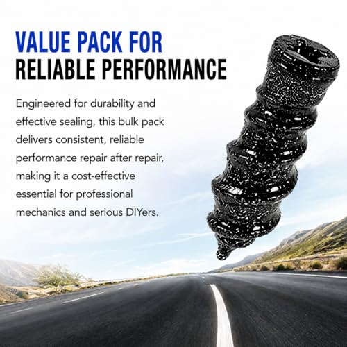 84 Pcs Tire Repair Rubber Nail Kit with Screwdriver, 3 Sizes Bulk Pack for Car/Truck/Motorcycle Tire Puncture (28 Large, 28 Medium, 28 Small)