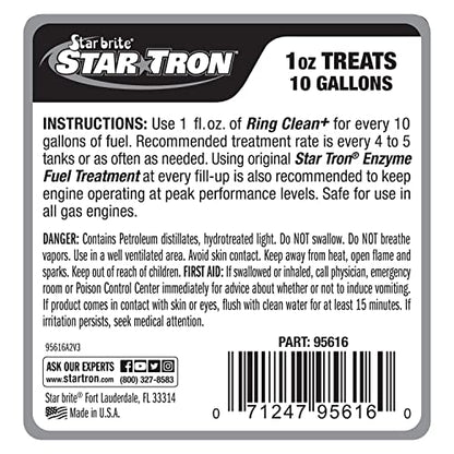 Star Brite Star TRON Ring Clean Plus Deposit Control Engine Treatment - style: 16 Ounce