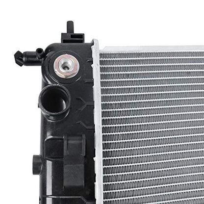 KUIPERAUTO Aluminum Radiator W/Oil Cooler Compatible for 2014-2019 Chevrolet Impala LS LT LTZ l4 Compatible for Malibu Limited Compatible for Buick Regal L4 2.0L 2.5L Replace# CU13328 - style: 14-19 Impala CU13328