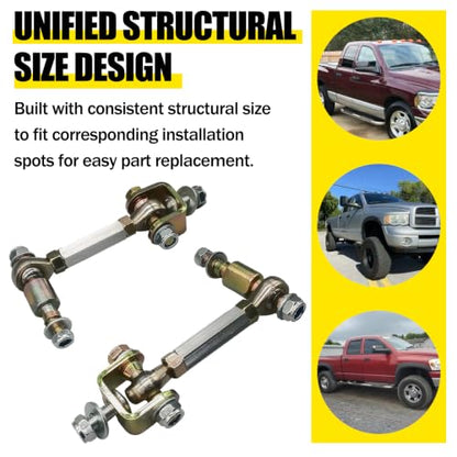 Sway Bar 4WD Diesel End Link for 0-6" Lift Kit Fit for Ram 2500 2003-2008