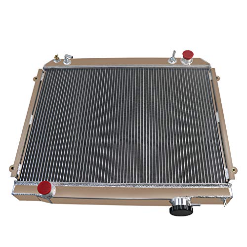 ALLOYWORKS 3 Row All Aluminum Radiator For 1995-2004 Toyota Tacoma 2.4L 2.7L 3.4L L4 V6 AT/MT