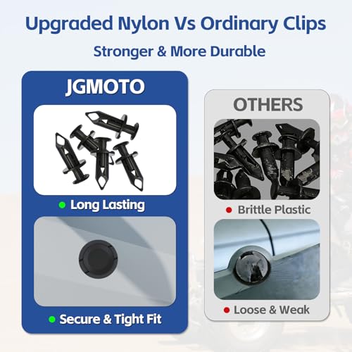 200 PCS CFMOTO Nylon Push Pins for Uforce Zforce Cforce U10 UTV ATV
