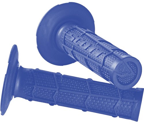 Scott Sports 233925-0003 Blue Radial Full Waffle Motorcycle Grips - color: Blue