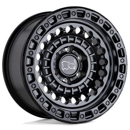 Black Rhino Hard Alloys SENTINEL 17X8.5 5X5.0 4.04-18mm MATTE BLACK - 1785STN-85127M71 - color: MATTE BLACK, size: 17X8.5, 5X5.0, 4.04, -18mm