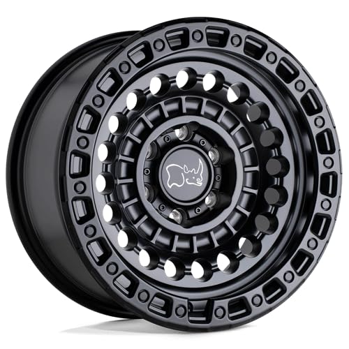 Black Rhino Hard Alloys SENTINEL 17X8.5 6X5.5 4.36-10mm MATTE BLACK - 1785STN-06140M12 - color: MATTE BLACK, size: 17X8.5, 6X5.5, 4.36, -10mm
