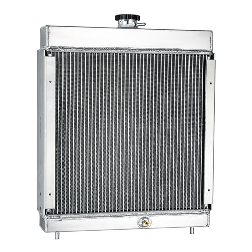 Radiator For Gehl SL3825 4510 4525 4610 4615 SL4625 HL4400 HL4500 - size: 2 Row Radiator+CNC 1.3Bar Cap