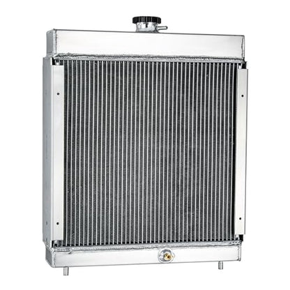 Radiator For Gehl SL3825 4510 4525 4610 4615 SL4625 HL4400 HL4500 - size: 2 Row Radiator+CNC 1.3Bar Cap
