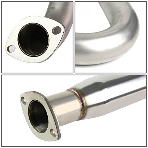 DNA MOTORING CBE-CCBT05-NRT Stainless Steel Cat Back Exhaust System [Compatible with 05-10 Chevy Cobalt 2.2L DOHC / 07-10 Pontiac G5 2.2L DOHC] - color: Rolled