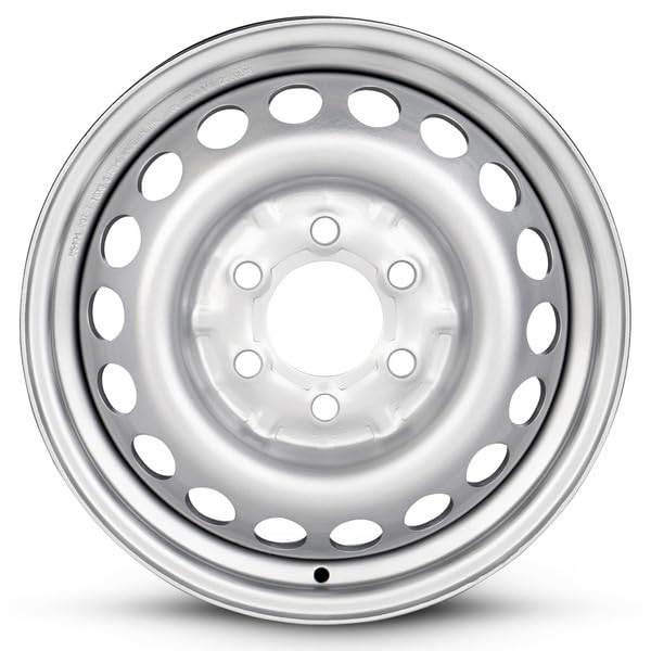 16x6.5 in Steel Wheel Rim 6 Lug 130mm 54mm Offset 84.5mm CB| Powder-Coated Silver finish Fits 2014-2024 Mercedes-Benz Sprinter 2500 | New OEM Replacement | 91040113009090 - color: Silver, size: 2014-2024 Sprinter 2500 - 16x6.5 inch