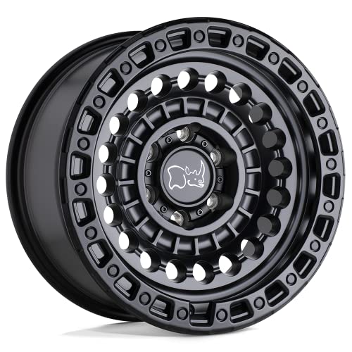 Black Rhino Hard Alloys SENTINEL 17X8.5 6X5.5 4.36-10mm MATTE BLACK - 1785STN-06140M12 - color: MATTE BLACK, size: 17X8.5, 6X5.5, 4.36, -10mm