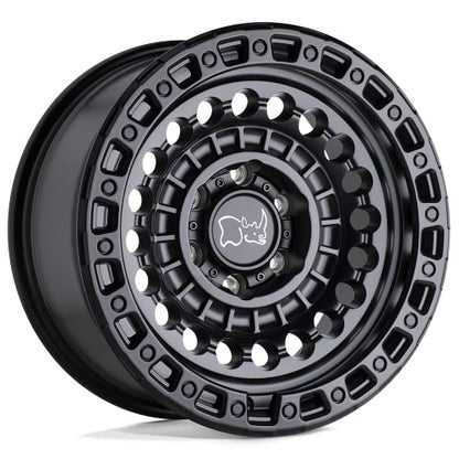 Black Rhino Hard Alloys SENTINEL 17X8.5 6X5.5 4.36-10mm MATTE BLACK - 1785STN-06140M12 - color: MATTE BLACK, size: 17X8.5, 6X5.5, 4.36, -10mm