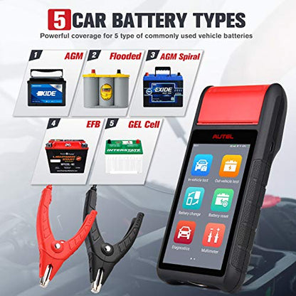 Autel MaxiBAS BT608 (E) Car Battery Tester with All Systems Diagnostics