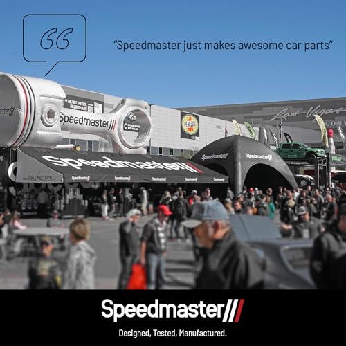Speedmaster PCE390.1009.03 Universal 90 Deg to 90 Deg Under Covers Female Red Spark Plug Wires Suits Compatible with Chevy