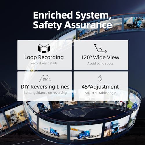 eRapta RV Backup Camera Wireless System for Furrion with 5-Inch Monitor - color: Metallic Gray