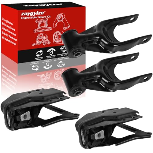4Pcs Engine Motor Mount Torque Strut Mount Fit for 2005-2009 Buick Allure - size: 2000-2005 for Chevrolet Impala V6 3.8L