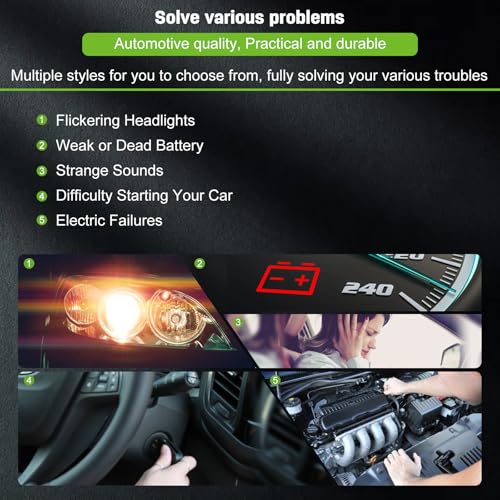 SCITOO 12V 135Amp Alternator Fit for Honda for Civic 2.0L 2016-2022 - size: Small, style: 11931 Alternator