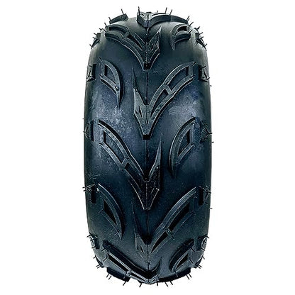 RedCap 16x8-7 Tubeless Tire with Wheel Rim Assembly Front Rear Wheel, 7 x 5" 3 Bolt Rim Spacing 79mm Compatible for Taotao Kandi Redcat Sunl Kazuma 70cc 110cc 125cc Off-Road UTV ATVs Go-Karts - (Left) - size: Left