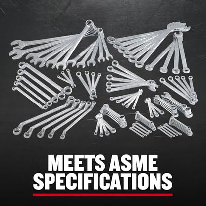 CRAFTSMAN Wrench Set, 96 Pieces, With Standard and Midget Wrenches (CMMT87902)