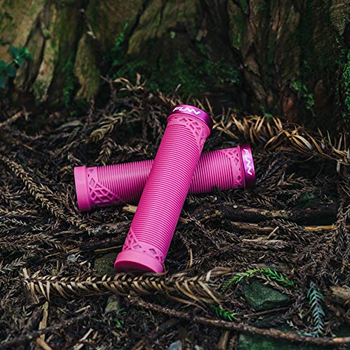 Funn Hilt MTB Bike Grips with Single Lock On Clamp - color: Pink