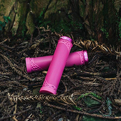Funn Hilt MTB Bike Grips with Single Lock On Clamp - color: Pink