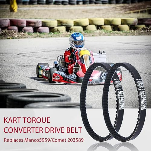 3PCS 30 Series Go Kart Drive Belt Replaces Manco 5959 / Comet 203589 Durable Trorque Converter Belt - size: 30 Series 5959