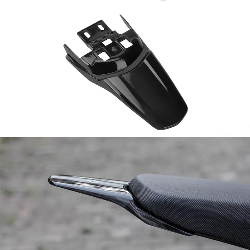 JXMOTONG Sur Ron Rear Fender Motorcycle Rear Fenders Back Mud Guard Mudguard Plastics Protector compatible for Electric Dirt Bike Surron/Light Bee/Sur-Ron S/X / X160 / X260 Black - style: Rear Fender