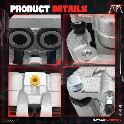 18B5077 Rear Left Driver Side Disc Brake Caliper Assembly - color: Rear Left/Driver Side