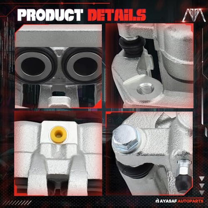 18B5077 Rear Left Driver Side Disc Brake Caliper Assembly - color: Rear Left/Driver Side