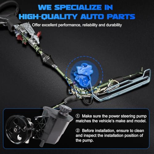 20-70269 Power Steering Pump fit for 2004-2007 Durango 5.7L - size: 20-70269