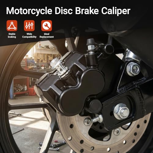 Minho Motorcycle Right Rear Brake Calipers Fit for Chinese GY6 Scooter Moped Jonway 125cc 150cc Parts Benzhou JMSTAR Jonway R5 R9 bike