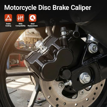 Minho Motorcycle Right Rear Brake Calipers Fit for Chinese GY6 Scooter Moped Jonway 125cc 150cc Parts Benzhou JMSTAR Jonway R5 R9 bike