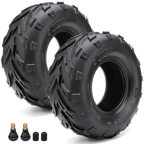145/70-6 Mini Bike Tires, 145 70-6 Tubeless ATV Go Kart Street Tires Replacement for Coleman CC100X B100 CT100U KT196 GMB100 Baja Doodle Bug DB30 2 Pack - size: 2 Pack