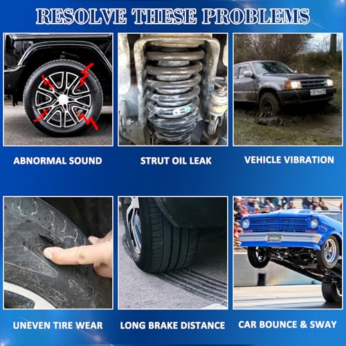 RWD Rear Shock Absorbers Struts Fit for 2000-2006 Toyota Tundra