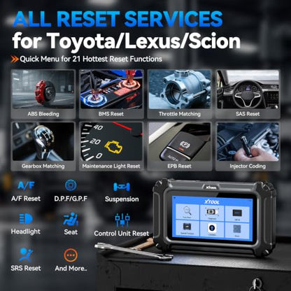 XTOOL IP500 for Toyota OBD2 Scanner,Full Systems Bidirectional Scan Tool
