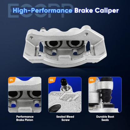 ECCPP 18-B4891 Front Left Disc Brake Caliper Assembly - size: Front Left[18-B4891]