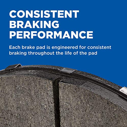DRiV Wagner Disc Brake Pad Set - ZD866 - Ceramic Brakes for Car - Reduces Noise & Restores Braking Performance - Stainless-Steel Hardware - QS - Ceramic - style: QS - Ceramic