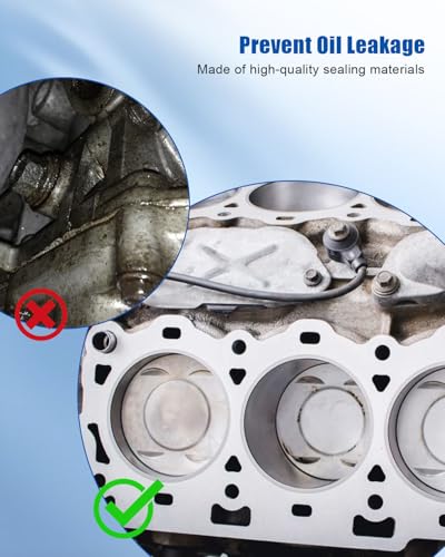 VS50801R Engine Valve Cover Gasket Set Fit for Ford Escape Fusion Mazda Tribute Mercury Mariner Milan 3.0L V6 DOHC 2009-2012 Replace VS50718