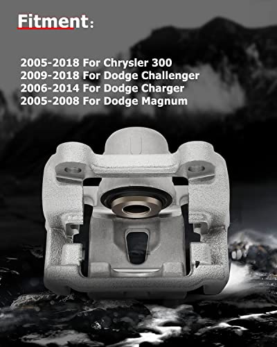 cciyu Rear Left & Right Disc Brake Calipers w/Bracket 18B4970 18B4971 - size: Rear[18B4970+18B4971]