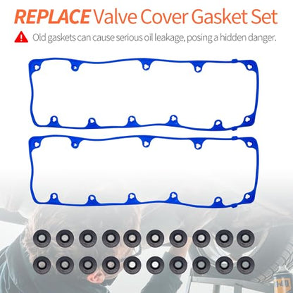 HiSport Engine Valve Cover Gasket Set - Replace VS50564R - color: VS50564R