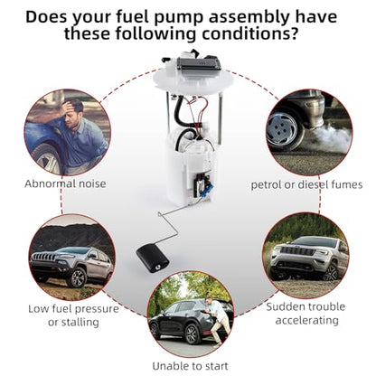 31110-C6200 Electric Fuel Pump Assembly Compatible For Kia Sorento 2016 2017 2018 2019 2020 2.0L L4 2.4L 3.3L V6 Replaces 31110C6200 - size: 31110-C6200