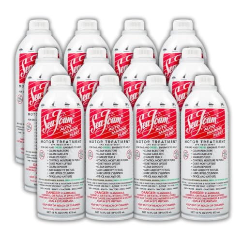 KITLEY SF16 Fuel Treatment Trademark Towel – Fuel Injector Cleaner and Upper Engine Lubricant – Cleans Fuel System, Stabilizes Fuel, Reduces Engine Deposits – Gas & Diesel Additive | Case of 12 - size: Case of 12