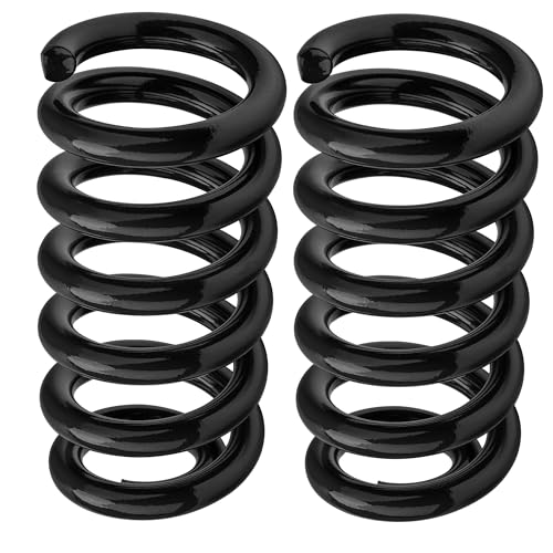 Heavy Duty 3" Front Coil Springs Lowering Kit for 1963-1987 C10 C15 Truck Drop Kit - color: Black, size: 63-87 C10 C15